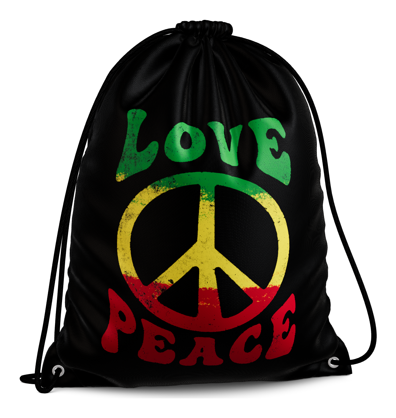 Drawstring Reggae Love Peace