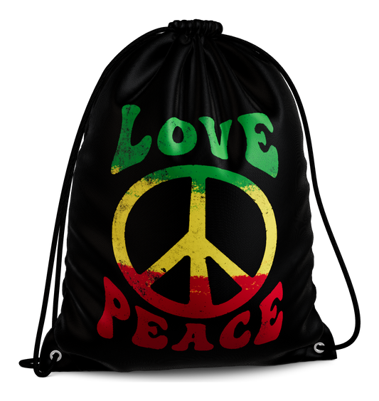 Drawstring Reggae Love Peace