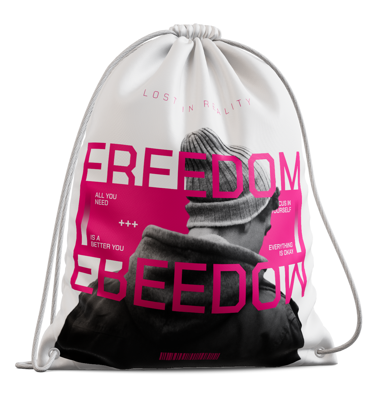 Drawstring Streetwear Freedom